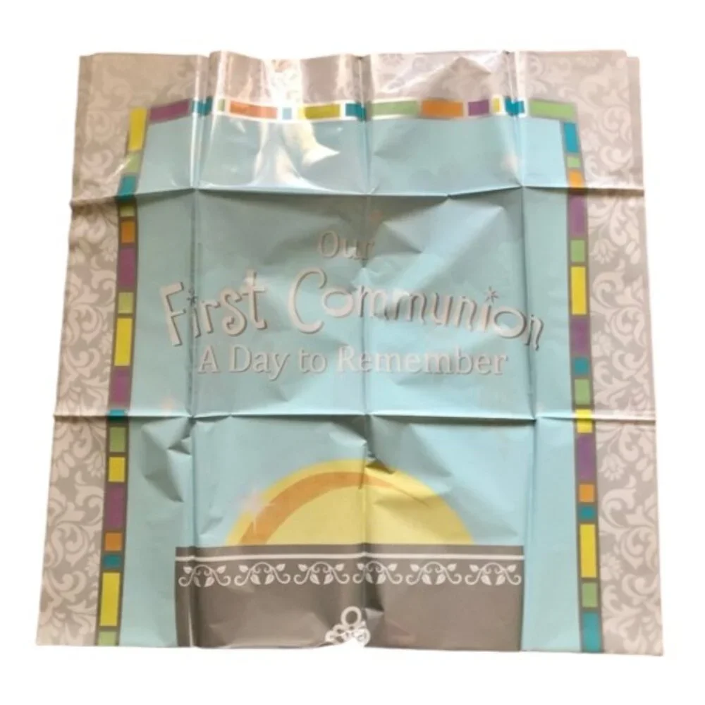 Our First Communion A Day To Remember Vertical Banner 31.5